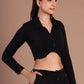Black Collar Co-ord