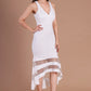 Mesh Magic White Dress
