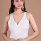 Mesh Magic White Dress