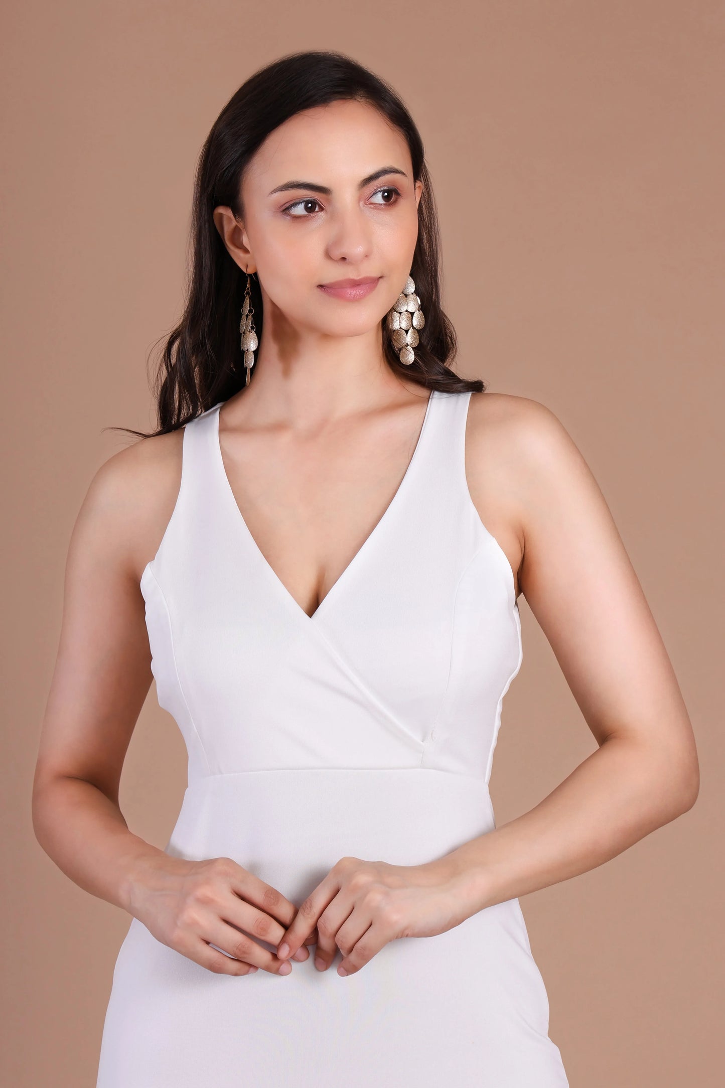 Mesh Magic White Dress