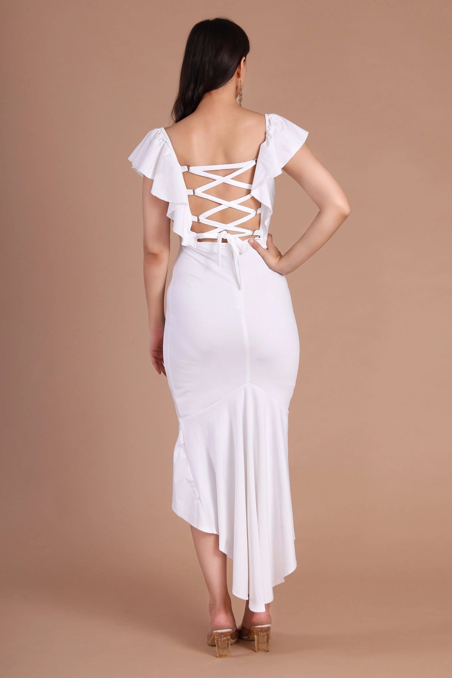Luna Ruffle Dress
