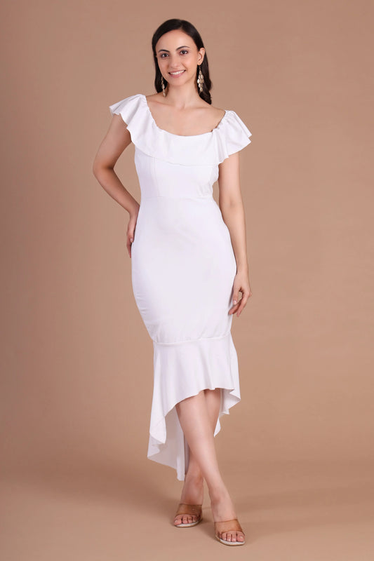 Luna Ruffle Dress