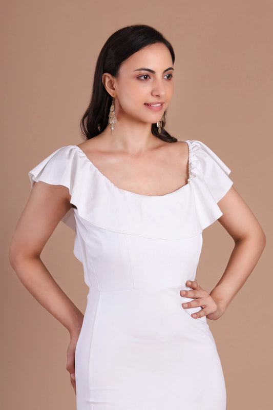 Luna Ruffle Dress