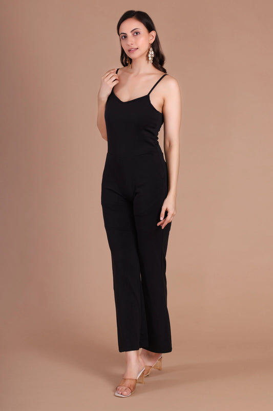 Noir Slip Jumpsuit