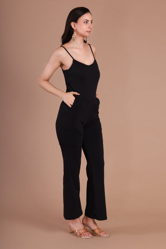 Noir Slip Jumpsuit