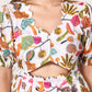 Boho Bloom Cut-Out Maxi Dress