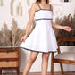 White Whisper Mini Dress
