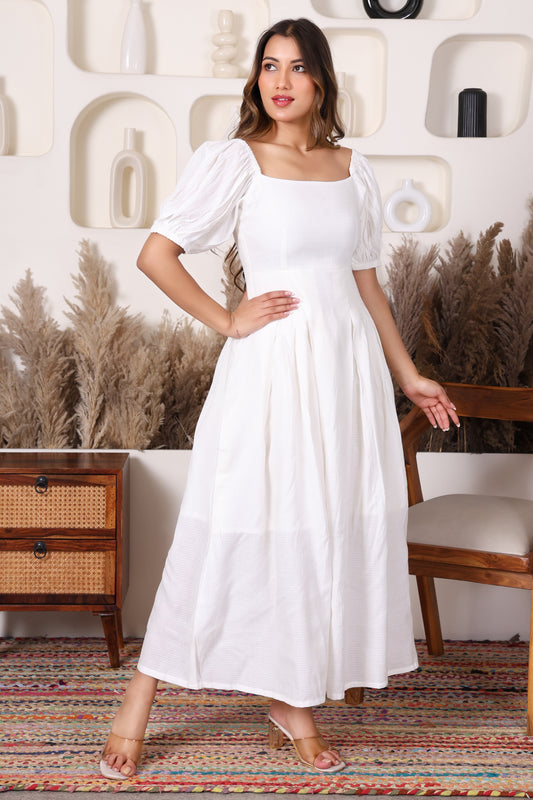 Moonlight Pleats Dress