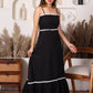 The Mono Zig-Zag Glam Dress