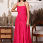 Rosé Ruffle Maxi