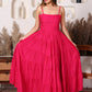 Rosé Ruffle Maxi