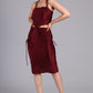 Wine Knot Co-ord