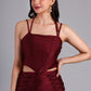 Wine Knot Co-ord